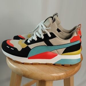 Puma Multicolor Sneakers - Black, Red, Blue, Yellow